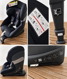 Seggiolino CIBEX SIRONA i-SIZE 360^ + BASE ISOFIX