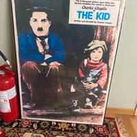 POSTER FILM THE KID CHARLES CHAPLIN