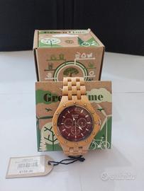 Orologio Nuovo  da polso Green Time 
