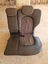 Sedili in pelle marrone - Lancia musa