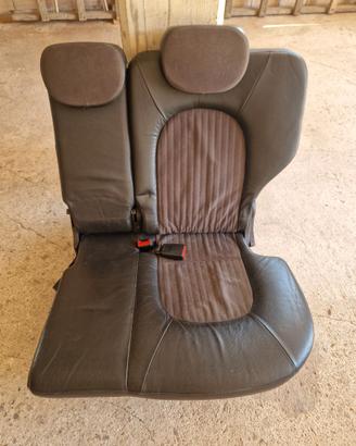 Sedili in pelle marrone - Lancia musa