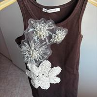 Canotta moro ricami Le Streghe Tg. S