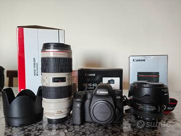 Canon 6D Mark II con Obiettivi serie L