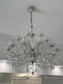 Lampadario in cristallo