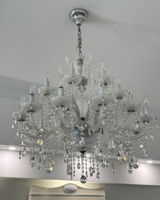 Lampadario in cristallo