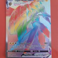 Pokémon: carta ultra rara Tapu Koko VMAX 166/163