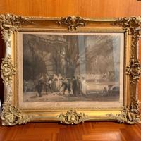 Grande quadro ottocentesco