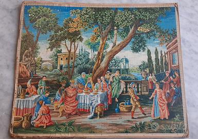 7 schemi ricamo dipinti a mano vintage