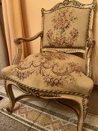 poltrona veneziana del 1700