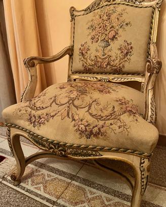poltrona veneziana del 1700