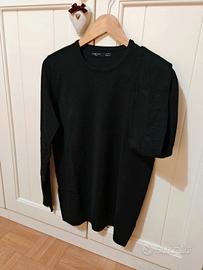 Piazza Italia / maglioncino nero uomo / tg M