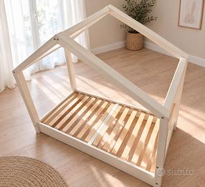 letto a capanna Mon Lit Cabane DB Premium 70x140