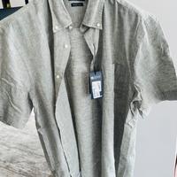 Camicia uomo misto lino P&Club