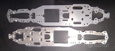 N.2 Telai automodello Alluminio RC 7075 1/8