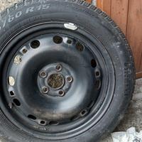Gomme piu cerchi in ferro 185/60/r15