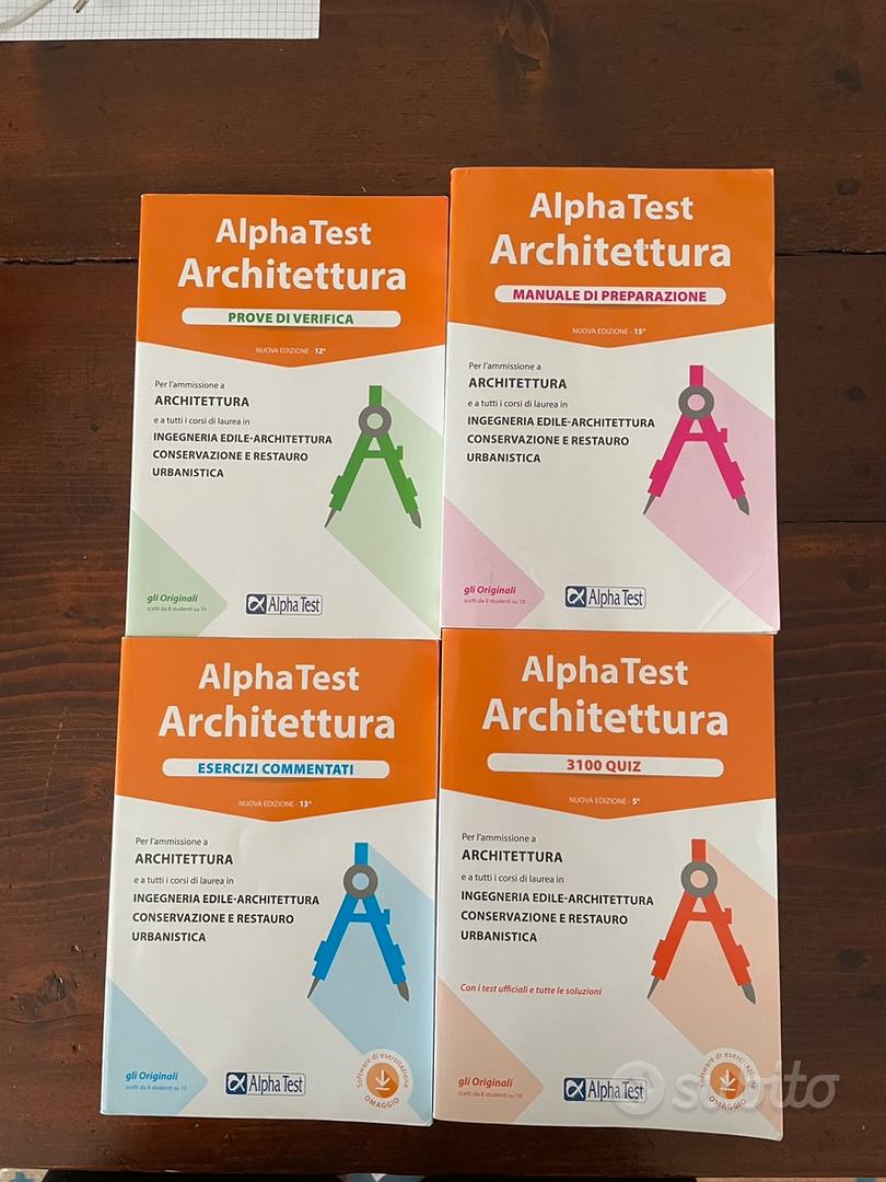 Alpha Test Architettura - Libri e Riviste In vendita a Padova