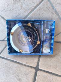 Set posacenere + accendino stile greco vintage