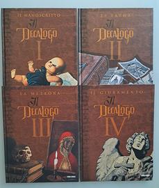 Il Decalogo - Lotto primi 4 Volumi Cartonati 2002.
