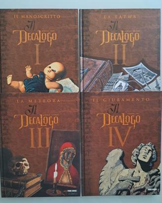Il Decalogo - Lotto primi 4 Volumi Cartonati 2002.