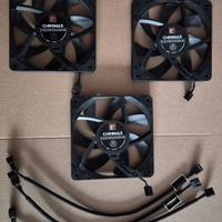 3 Noctua NF-A12x15 PWM chromax