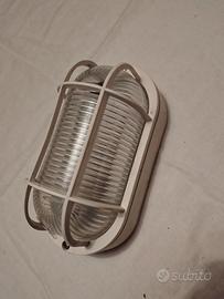 plafoniera tartaruga Lombardo bianca.