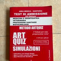 ART QUIZ SIMULAZIONI TEST INGRESSO AREA MEDICA