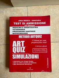 ART QUIZ SIMULAZIONI TEST INGRESSO AREA MEDICA