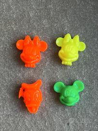 Set 4 Copribottoni Topolino Disney 1993