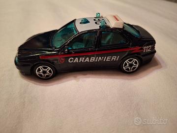 modellino auto carabinieri alfa romeo