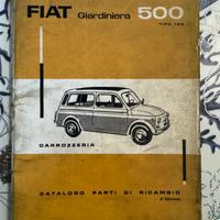 Fiat giardiniera 1965 catalogo originale