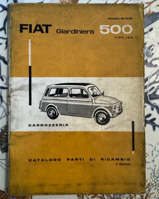 Fiat giardiniera 1965 catalogo originale