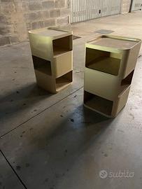 2 COMODINI DA 3 ELEMENTI "COMPONIBILI" KARTELL