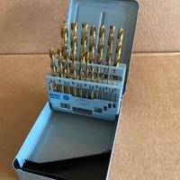 Serie 19 punte rettificate 1-10x0,5 HSS TIN Nikron