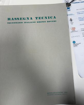 Rassegna tecnica Tibb 1964 2 uscite semestrali