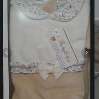 Tutina in ciniglia I batuffolini 6/9 mesi