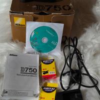 Nikon D750 Body only with extra new 2 batteries