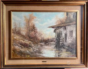 Quadro ad olio di Guido Cirimbelli