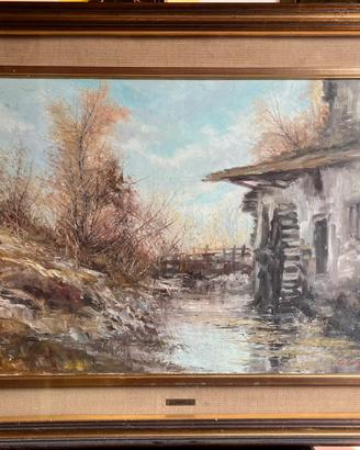 Quadro ad olio di Guido Cirimbelli