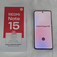 Redmi Note 15 5G Nero 256 Gb ram 8 Gb in garanzia