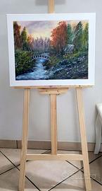 Dipinto a mano da me, con colori acrilici 40X50 te