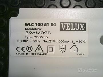 VELUX WLC 100 51 04 Centralina 938556 - NUOVA!