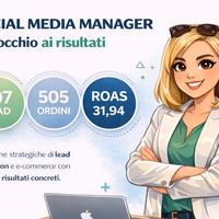 Social media manager candidata