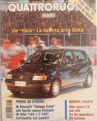 Rivista Quattroruote Gennaio 1995 (N°471)