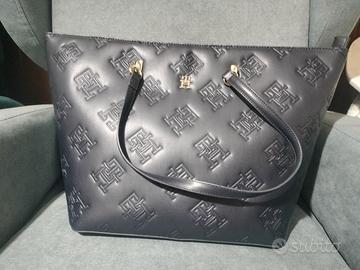 Borsa shopping Tommy Hilfiger blu