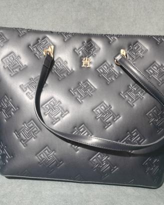 Borsa shopping Tommy Hilfiger blu