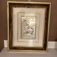 Quadro su lamina d’argento Ottaviani.