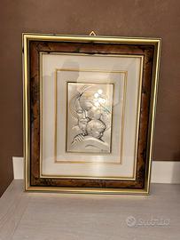 Quadro su lamina d’argento Ottaviani.