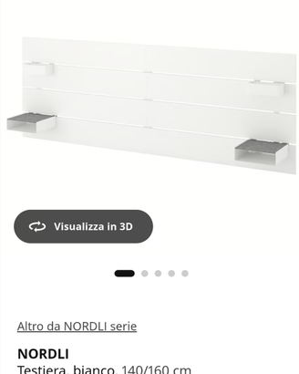 Testiera letto matrimoniale IKEA