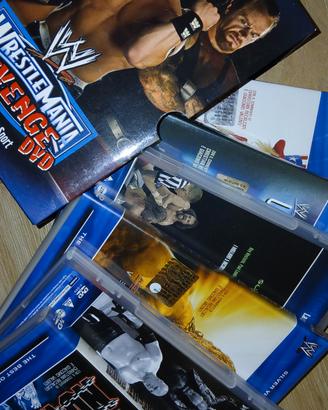 cofanetto con 6 dvd wrestiling originali