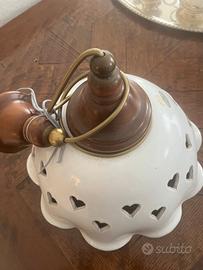 Lampadario in ceramica